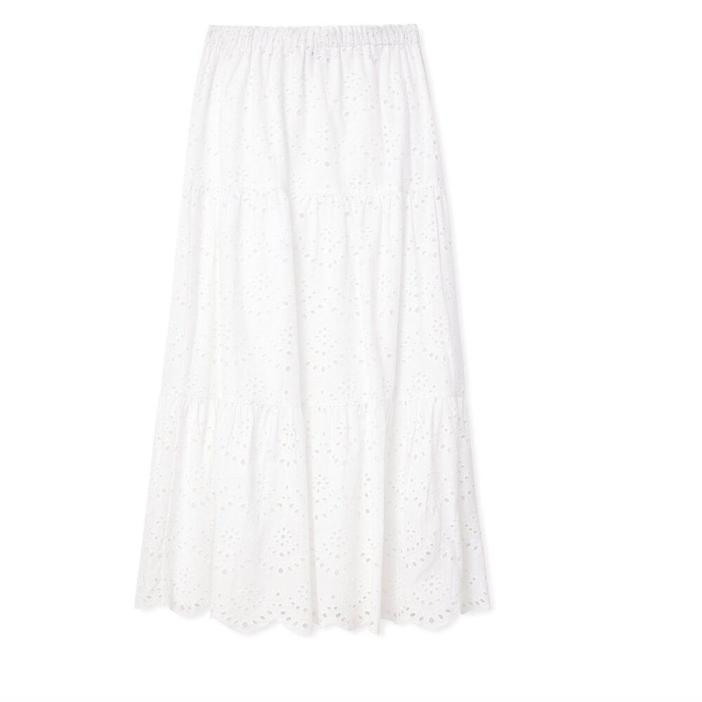 NA-KD Women's White Skirt - Picture 4 of 6